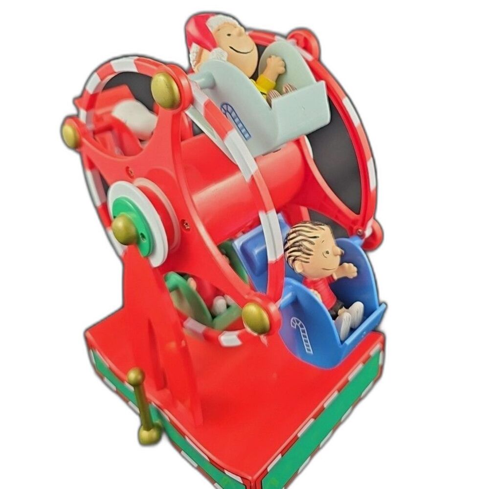 Vintage Gemmy Disney Christmas Musical Ferris Wheel 11" Mickey & Friends Tested